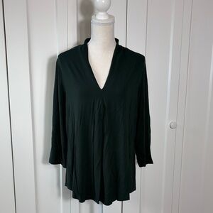 Alembika 6 Elegant Green Women's Top